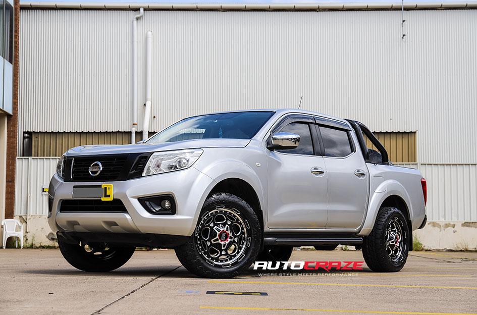 NISSAN NAVARA DEMODOG GLOSS BLACK MILLED